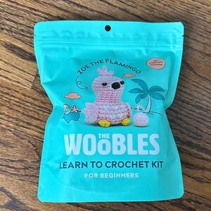 New The Woobles Zoe the Flamingo Crochet Kit